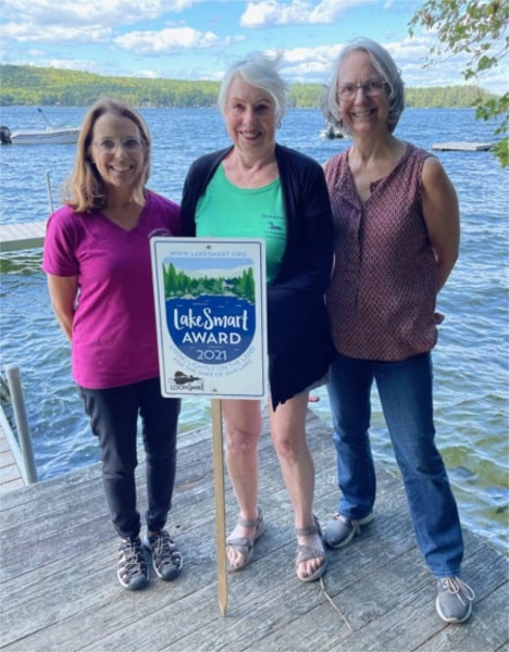 Lakesmart Kate Ryan pic award TLEA Thompson Lake Environmental Association Maine